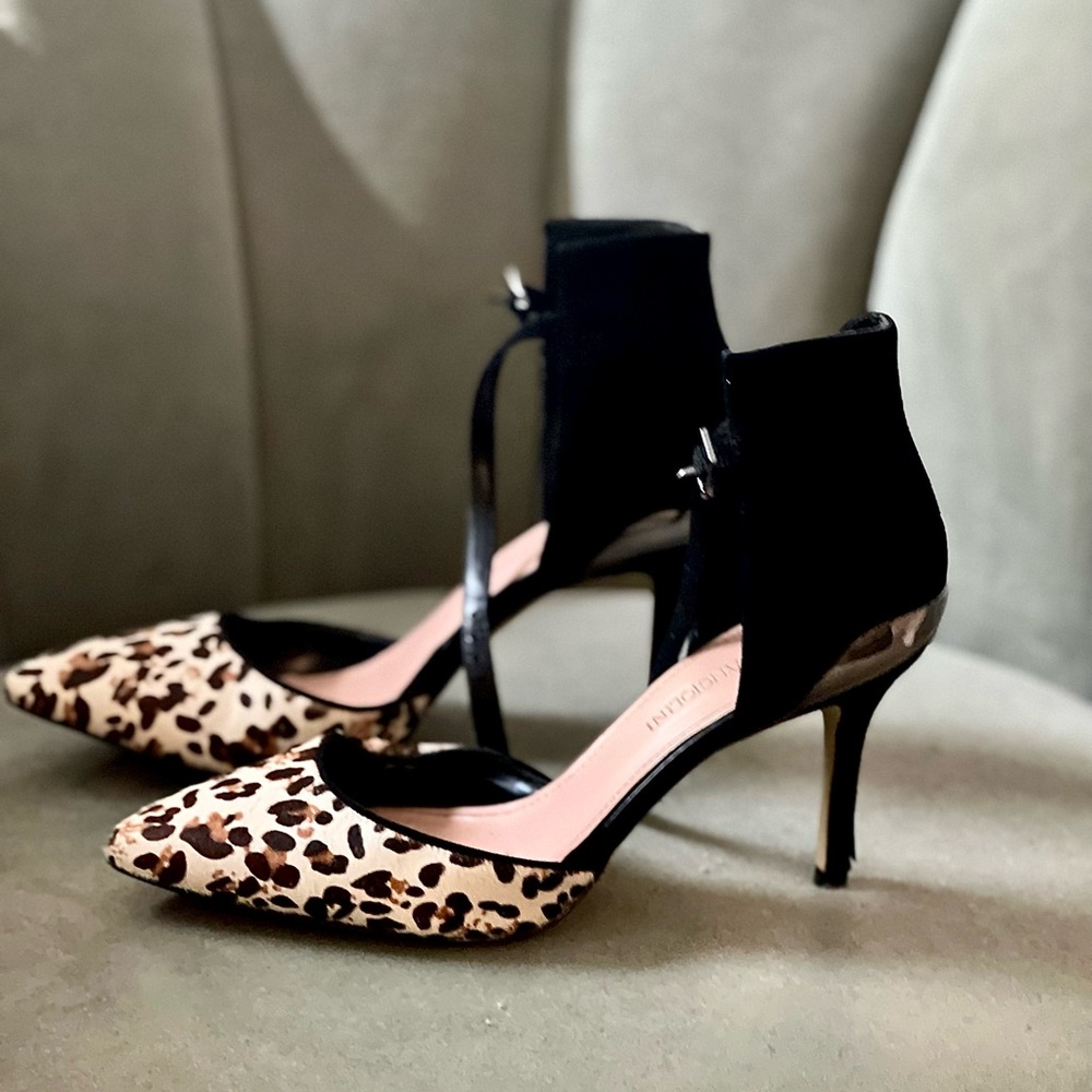 - Enzo Anglioni Caswell leopard Heels